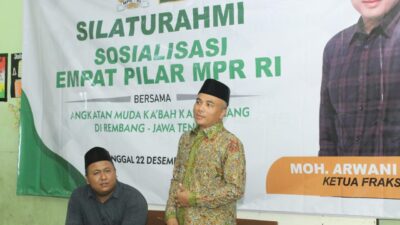 Sosialisasi Empat Pilar, Arwani Dorong Pemuda Jadi Benteng Penjaga Pancasila