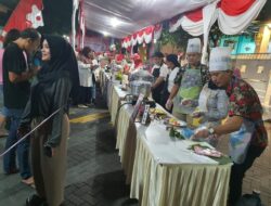 Serunya Bapak-bapak Lomba Masak, Mengolah Bahan Sambil Berjoged