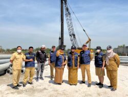 Antisipasi Banjir Kali Lamong, Pemkab Gresik Bangun Kolam Retensi