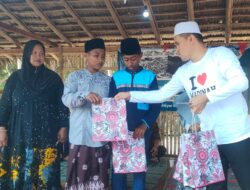 Gelar Silarurrahim, Alumni 98 SMA Negeri Sangkapura Berbagai Hadiah Umroh dan Santunan Anak Yatim