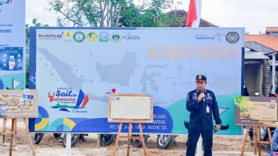 Sambut Kedatangan Peserta Wonderfull Sail 2024, Kantor UPP Bawean Siagakan Kapal Patroli
