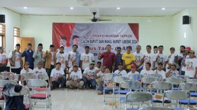 Relawan Bawean Deklarasi Menangkan Paslon Yani-Alif Pilkada Gresik 2024