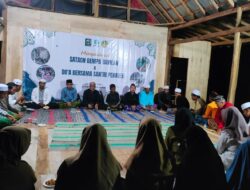 Refleksi 1 Tahun Gempa Bawean, Santri Ponpes Penaber Gelar Doa Bersama