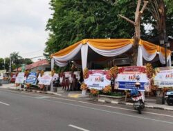 HPN 2026 di Gresik, Puluhan Karangan Bunga Banjiri Balai KWG